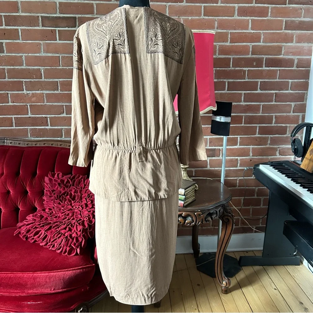 Vintage Joseph Ribkoff 80s dress - Picture 2 of 9